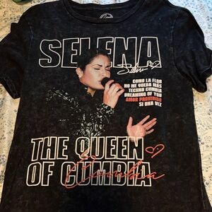 Selena Graphic Tee - Black
